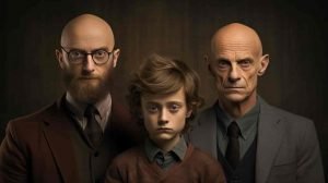 does baldness skip a generation