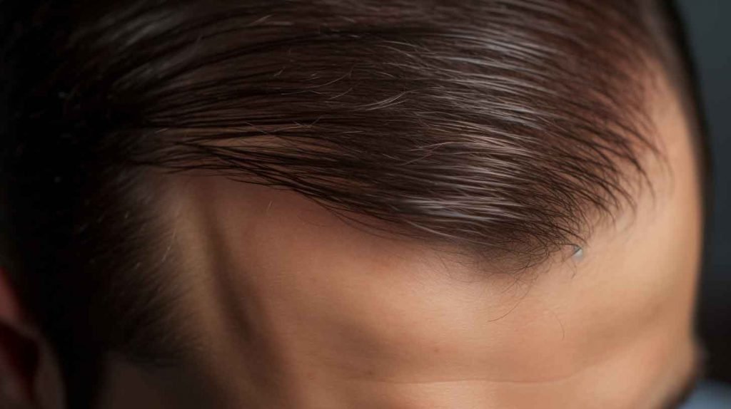 Does a receding hairline mean baldness?