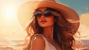 does the sun damage your hair