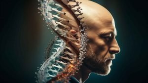 how is baldness inherited
