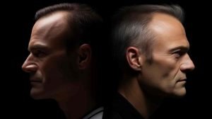 Mature hairline vs Receding