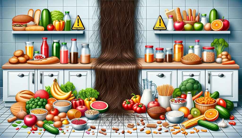 Hair Loss Due to Poor Nutrition
