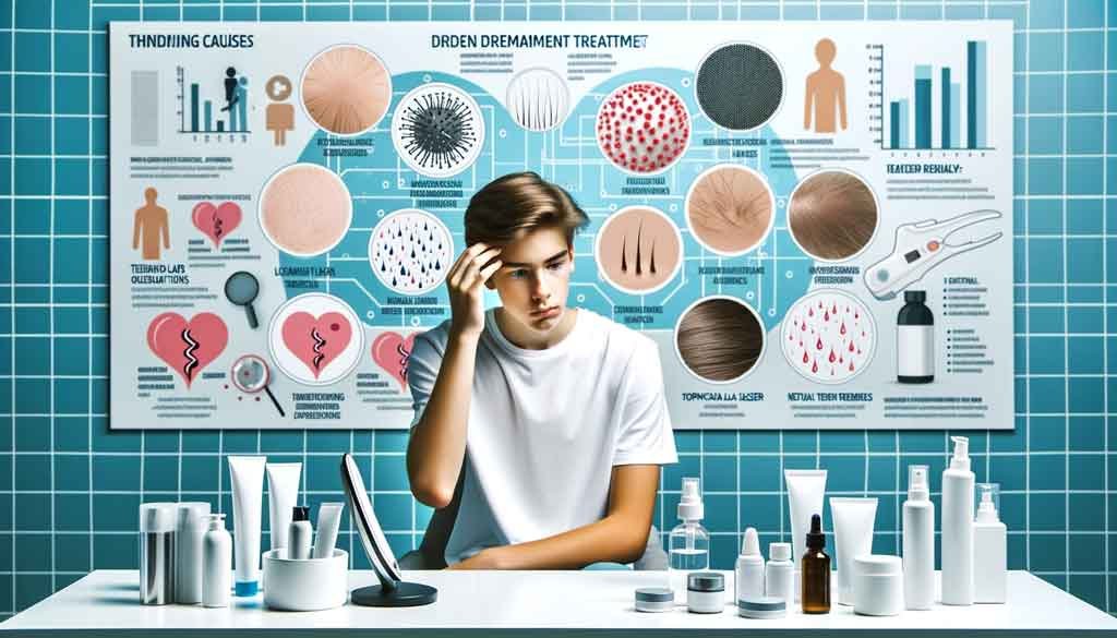 Hair Loss Treatments for Teenagers