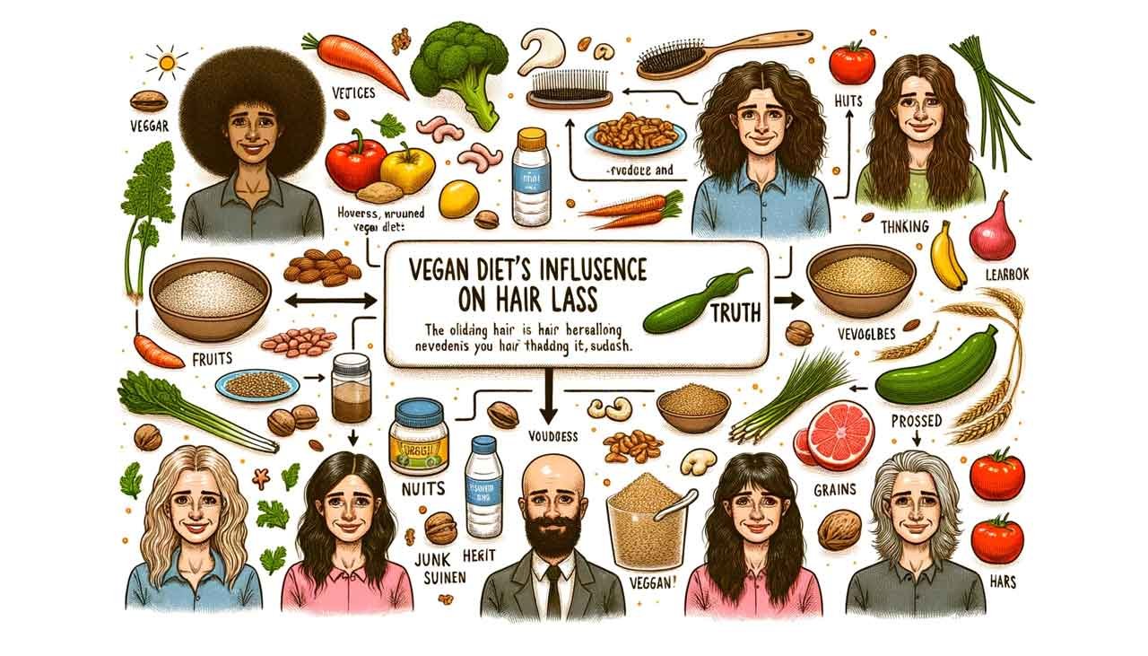Impact of Vegan Diet on Hair Loss